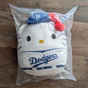 New Sealed Los Angeles Dodgers Hello Kitty Squish Plush SGA Rare Collectable
